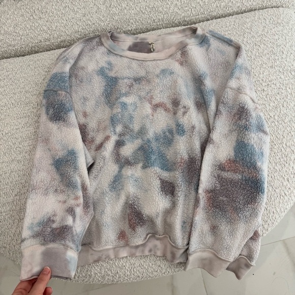 Free People Tops - Free People Intimately Kelly Tie Dye Washed Sweatshirt